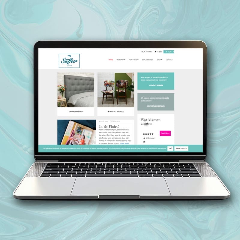 Een WooCommerce shop voor de Stoffeershop