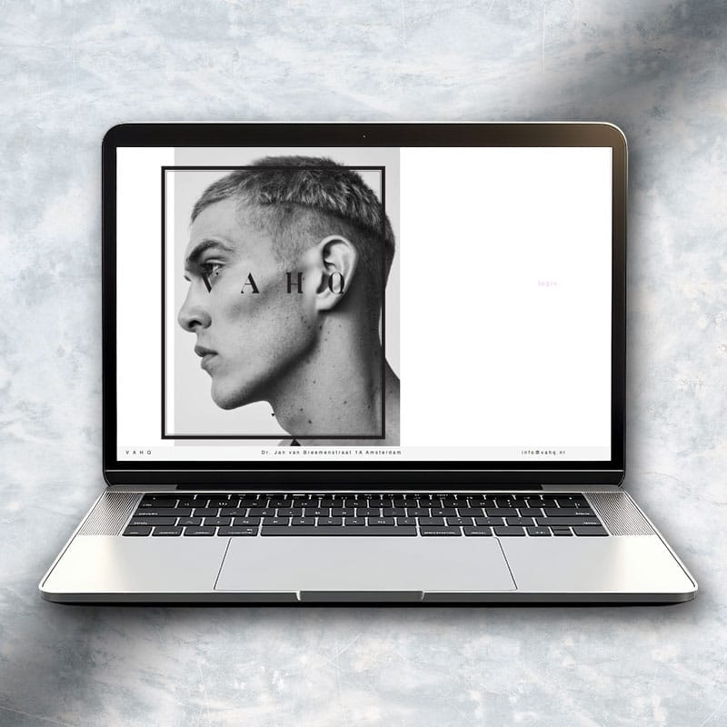 Een maatwerk webdesign voor VAHQ