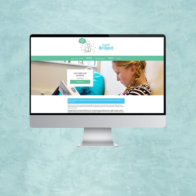 Een Elementor website voor Praktijk Briljant