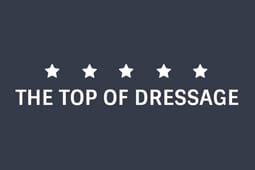 The top of dressage logo