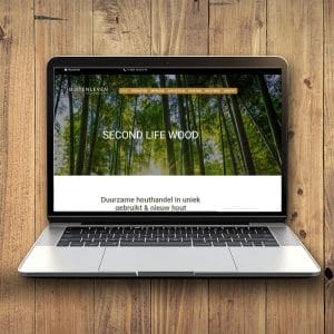 Een WooCommerce website voor Buiten Life Second Wood