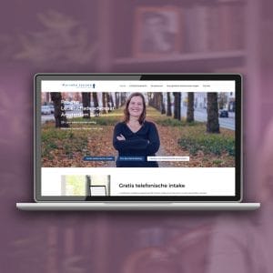 De WordPress website van Marieke Jansen. Pro deo letselschade advocaat